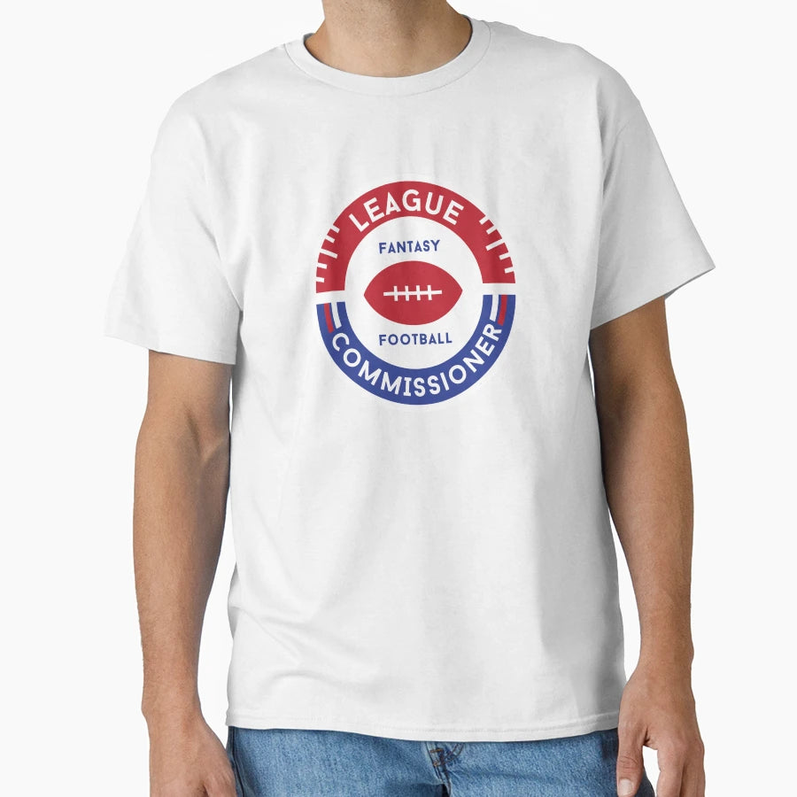 Fantasy Football League Commissioner T-Shirt - Trendy Graphic Men Women - T-Shirt, Sweatshirt, Hoodie