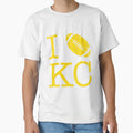I Love Kansas City Football T-Shirt - Unique Graphic for Adults - T-Shirt, Sweatshirt, Hoodie