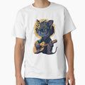 Guitar Cat by 3rd Eye Perceptions - Adult & Kids T-Shirts, Sweatshirts & Hoodies apparel design preview 1