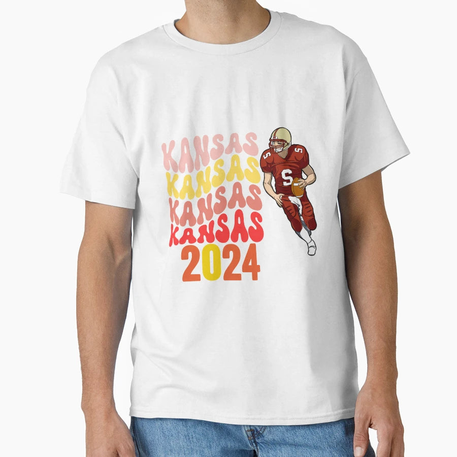Kc Touchdown T-Shirt - Aesthetic Graphic for Adults - T-Shirt, Sweatshirt, Hoodie
