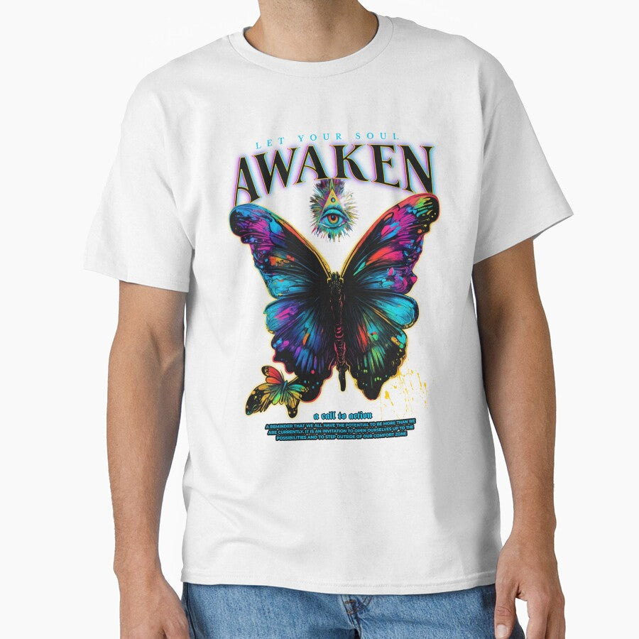 Awaken Butterfly Graphic by himx05 - Adult & Kids T-Shirts, Sweatshirts & Hoodies apparel design preview 1