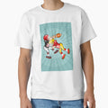 Football Player Receives Heavy Blow T-Shirt - Aesthetic Graphic Men Women - T-Shirt, Sweatshirt, Hoodie