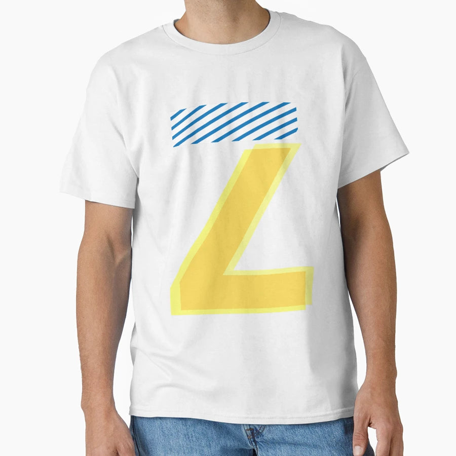 Yellow And Blue Zeta Z T-Shirt - Streetwear Style Unisex - T-Shirt, Sweatshirt, Hoodie
