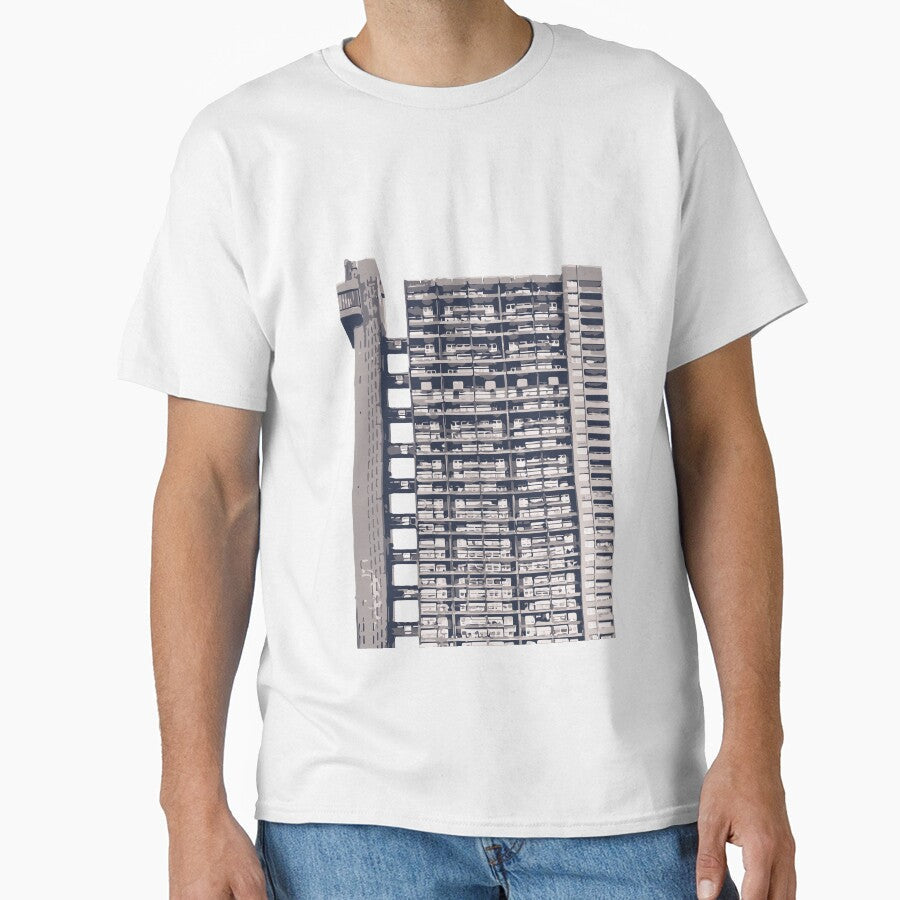London Trellick Tower minimal by ArchiCrumbs - Adult & Kids T-Shirts, Sweatshirts & Hoodies apparel design preview 1
