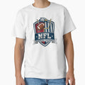 American Football Eagle Shield T-Shirt - Novelty Apparel for Adults - T-Shirt, Sweatshirt, Hoodie