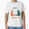 Miami Hurricanes T-Shirt - Graphic Print Unisex - T-Shirt, Sweatshirt, Hoodie