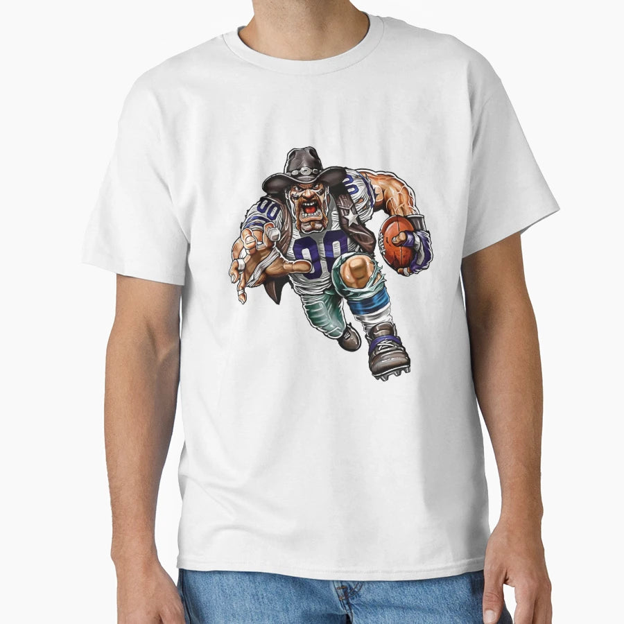 Mascot American Football T-Shirt - Fun Novelty Design Unisex - T-Shirt, Sweatshirt, Hoodie