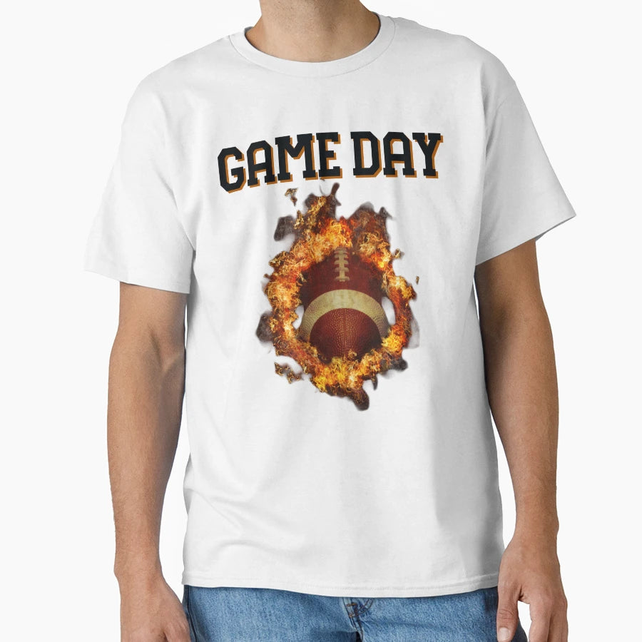 Game Day Football T-Shirt - Unique Graphic for Adults - T-Shirt, Sweatshirt, Hoodie
