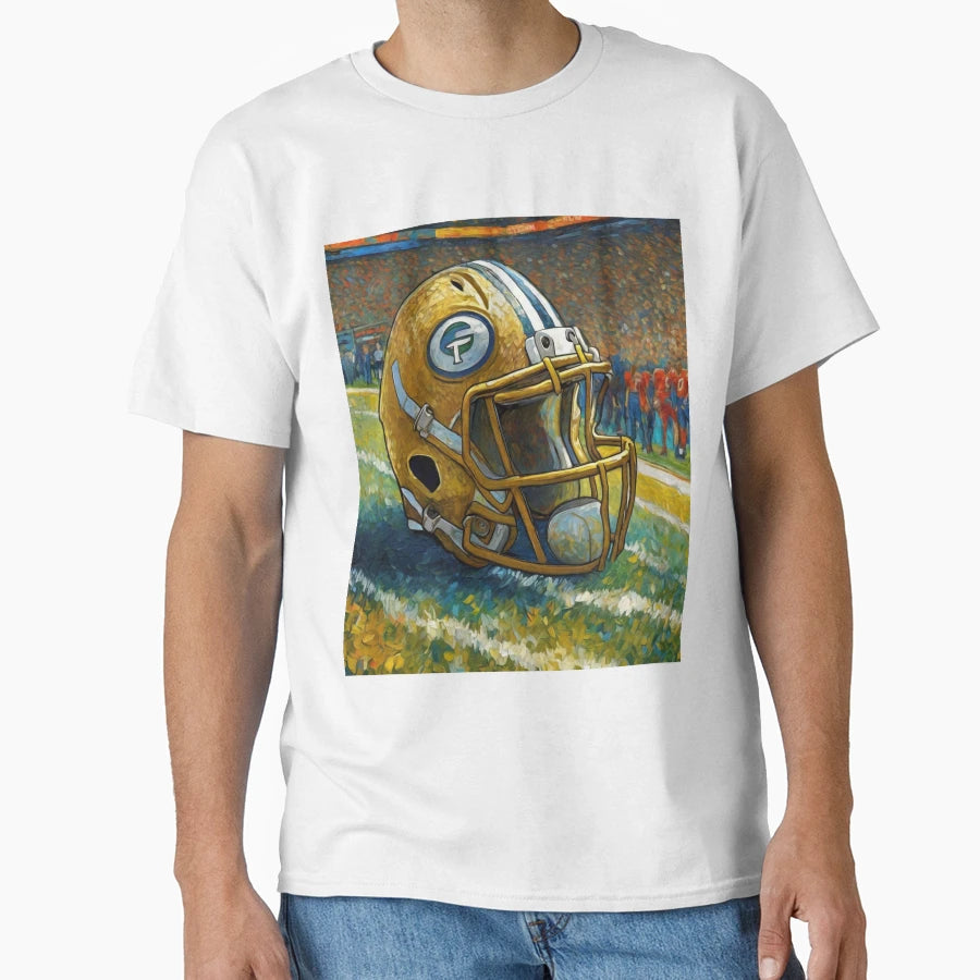 American Football Helmet T-Shirt - Minimalist Print Unisex - T-Shirt, Sweatshirt, Hoodie