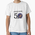 Super Bowl 50 T-Shirt - Minimalist Print Men Women - T-Shirt, Sweatshirt, Hoodie