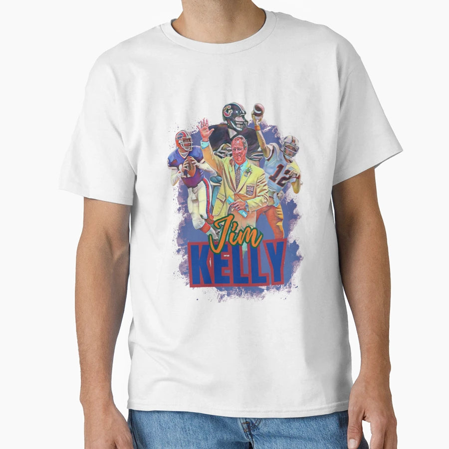 Jim Kelly Fan Art T-Shirt - Graphic Print Unisex - T-Shirt, Sweatshirt, Hoodie