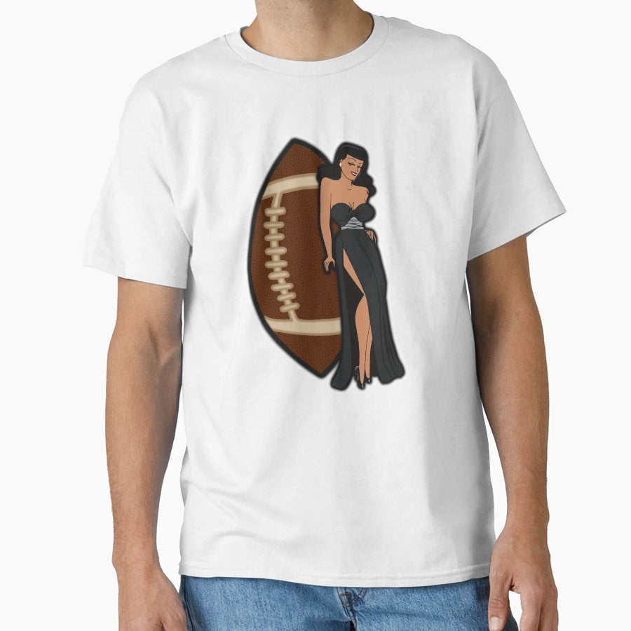 Las Vegas Football Babe T-Shirt - Novelty Apparel Men Women - T-Shirt, Sweatshirt, Hoodie