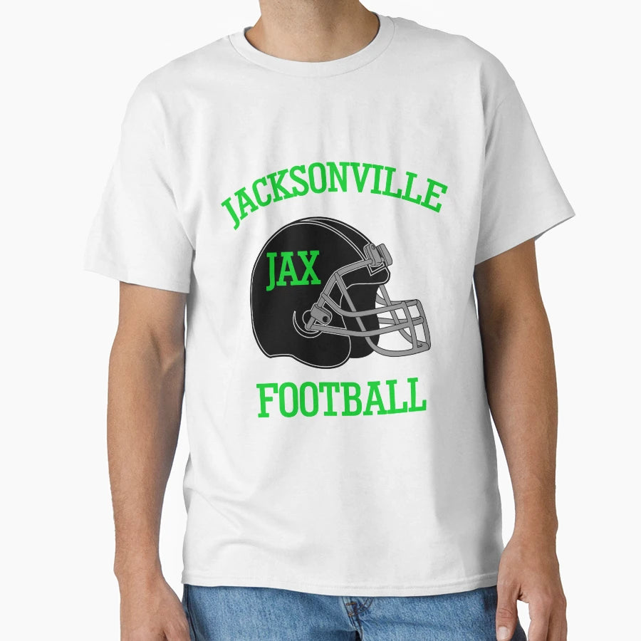 Jacksonville Football And T-Shirt - Minimalist Print for Adults - T-Shirt, Sweatshirt, Hoodie