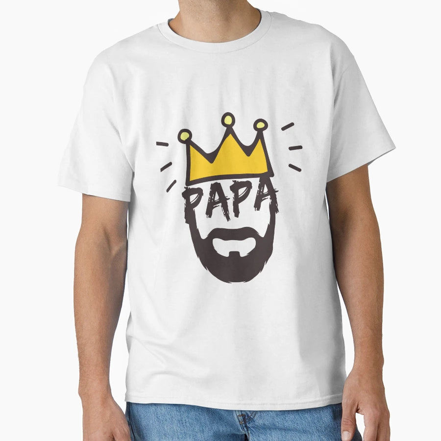 Happy Fathers Day Funny King Dad T-Shirt - Unique Graphic Men Women - T-Shirt, Sweatshirt, Hoodie