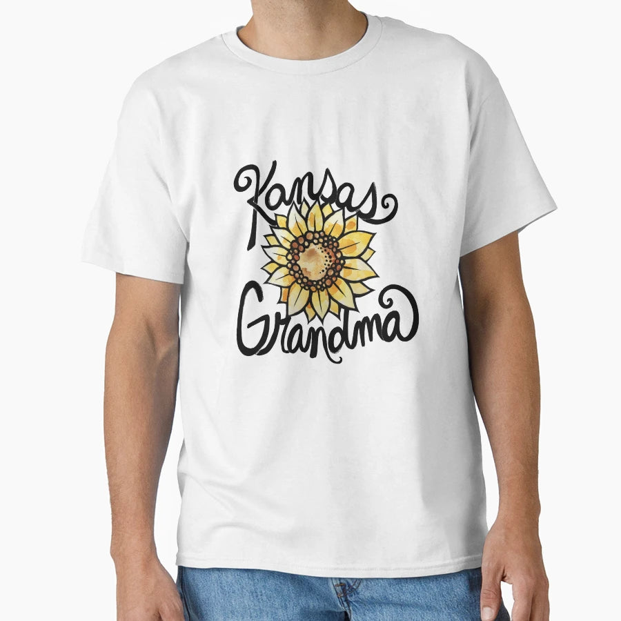 Kansas Grandma T-Shirt - Novelty Apparel Men Women - T-Shirt, Sweatshirt, Hoodie