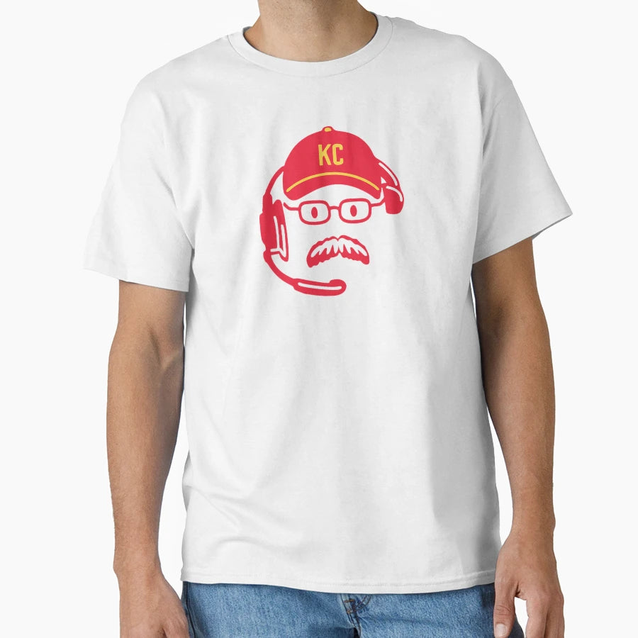 Kansas City Chiefs Andy Reid T-Shirt - Casual Everyday Wear Men Women - T-Shirt, Sweatshirt, Hoodie
