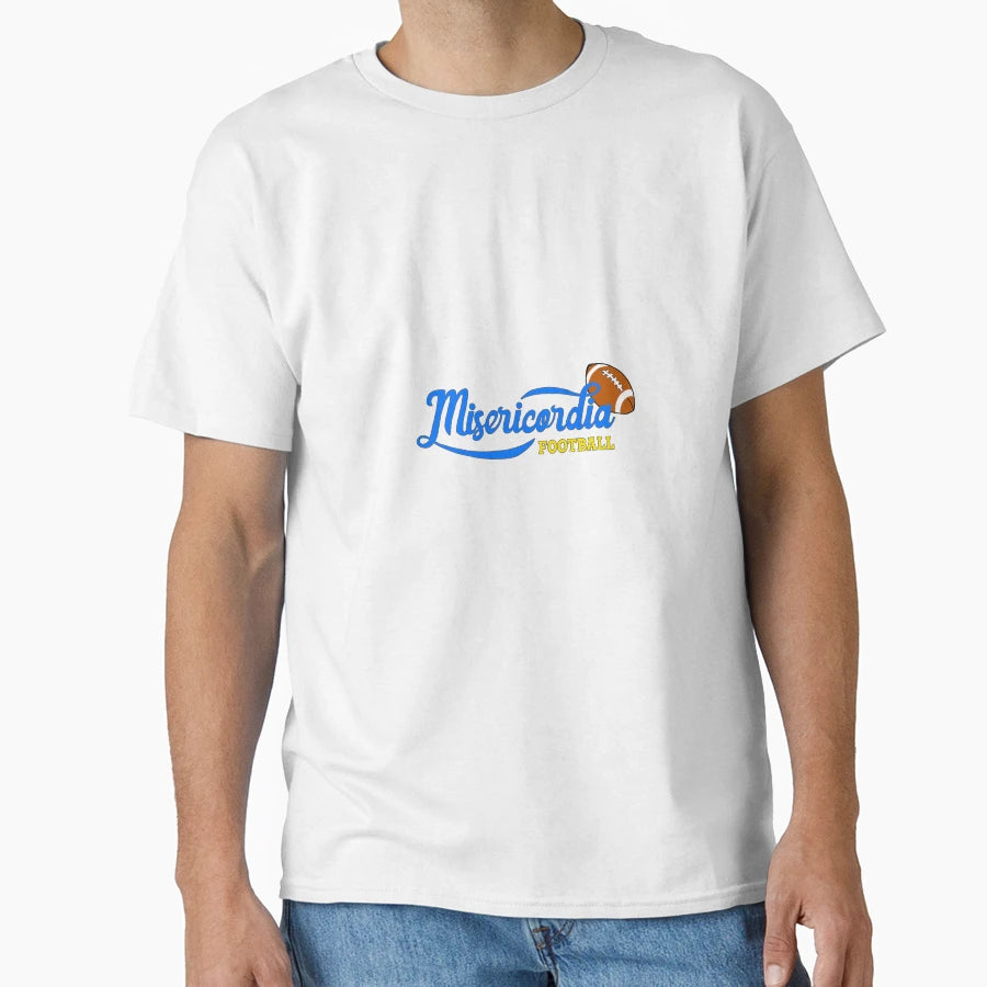 Misericordia Football T-Shirt - Streetwear Style for Adults - T-Shirt, Sweatshirt, Hoodie