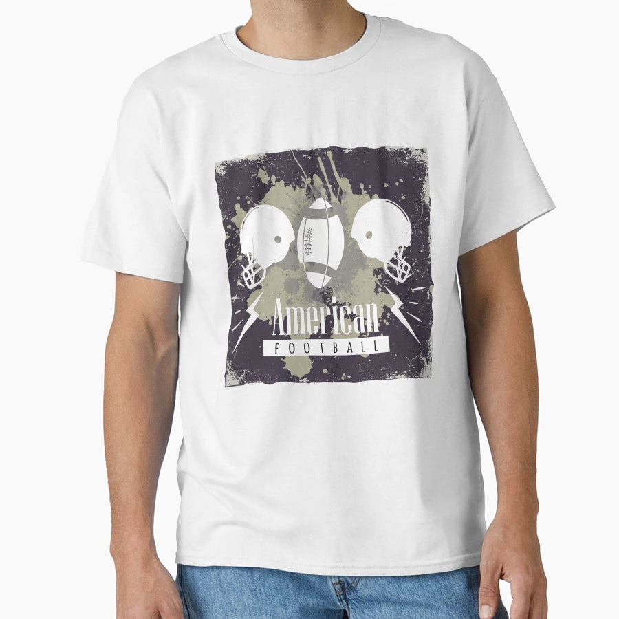 American Football T-Shirt - Trendy Graphic Men Women - T-Shirt, Sweatshirt, Hoodie