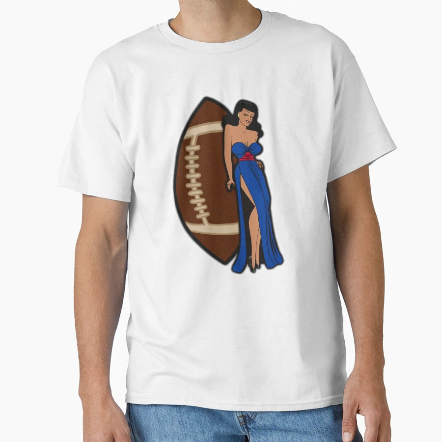 Buffalo Football Babe T-Shirt - Casual Everyday Wear Men Women - T-Shirt, Sweatshirt, Hoodie