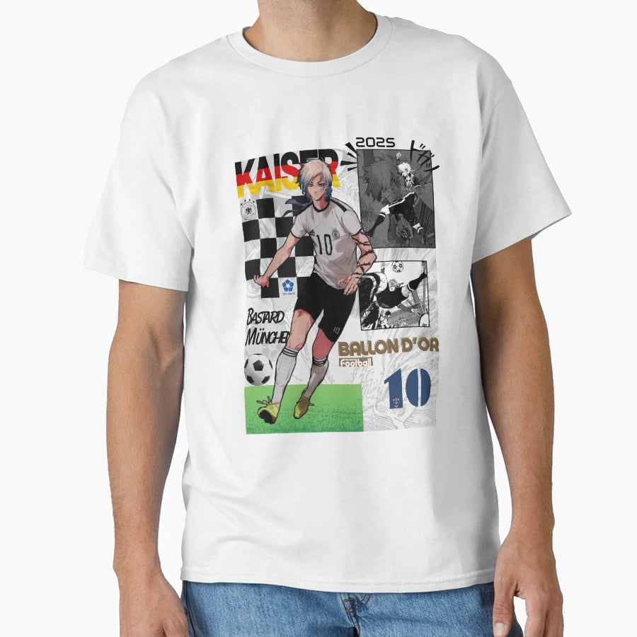Michael Kaiser Blue Lock Germany U20 T-Shirt - Unique Graphic Men Women - T-Shirt, Sweatshirt, Hoodie