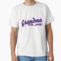 Grandma To Be Finally T-Shirt - Minimalist Print Men Women - T-Shirt, Sweatshirt, Hoodie