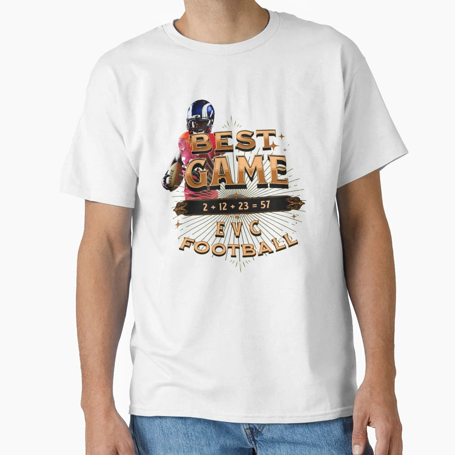 Best Game 2 12 23 E V C T-Shirt - Minimalist Print Unisex - T-Shirt, Sweatshirt, Hoodie