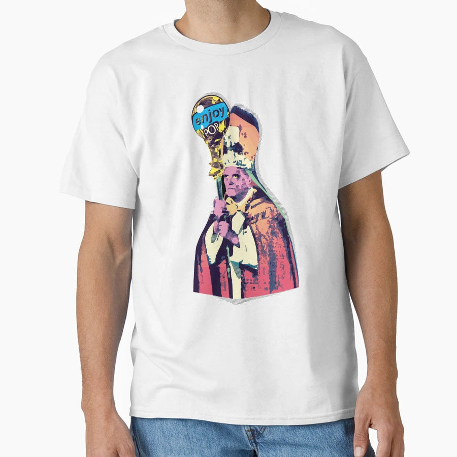 Enjoy Pope Pop Lemon Buzz T-Shirt - Fun Novelty Design Unisex - T-Shirt, Sweatshirt, Hoodie