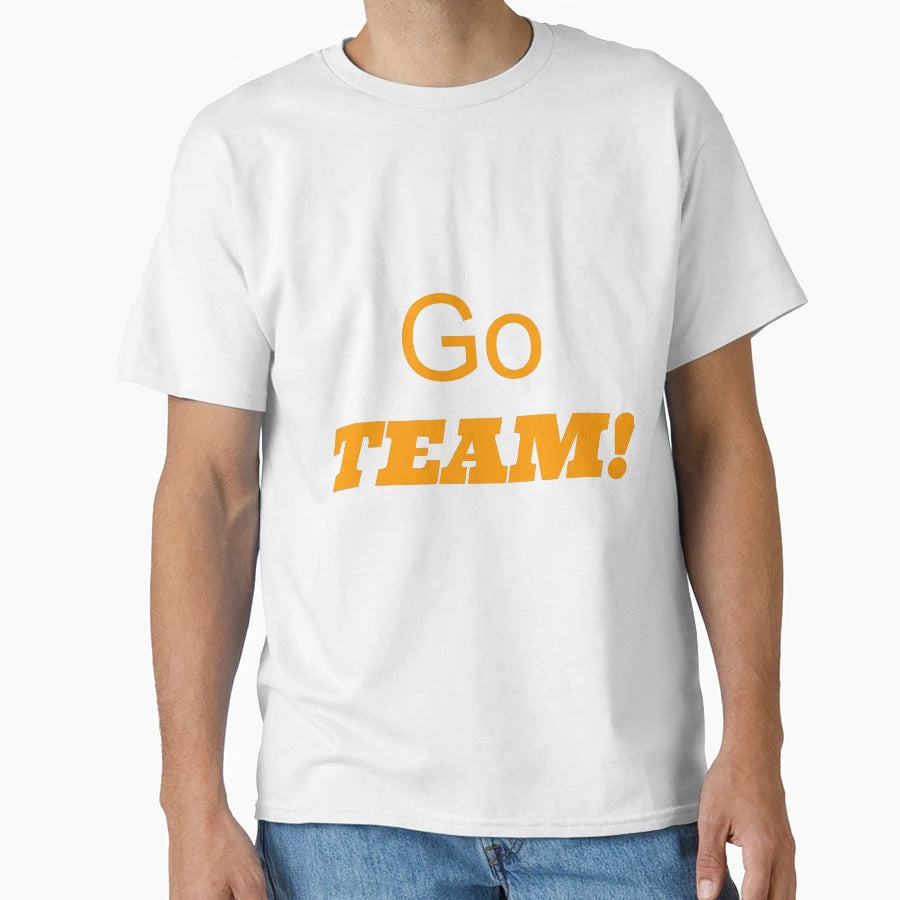 Go Team Sport T-Shirt - Minimalist Print Unisex - T-Shirt, Sweatshirt, Hoodie