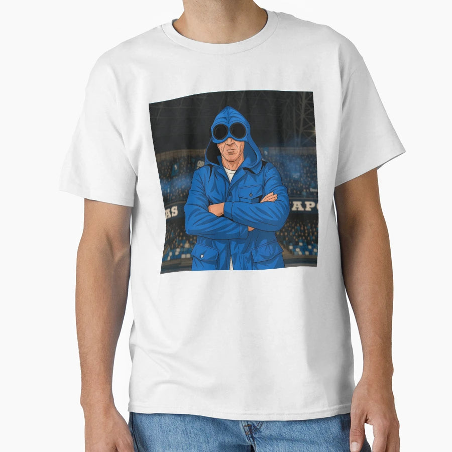 Napoli Curva Una Famiglia Una Fede T-Shirt - Aesthetic Graphic for Adults - T-Shirt, Sweatshirt, Hoodie