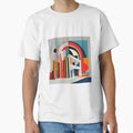 Day and night geometric buildings by Phoenix-Textile - Adult & Kids T-Shirts, Sweatshirts & Hoodies apparel design preview 1