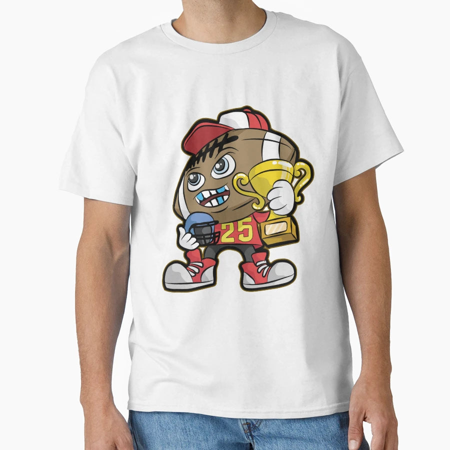 American Football Champion Trophy Son T-Shirt - Trendy Graphic Men Women - T-Shirt, Sweatshirt, Hoodie
