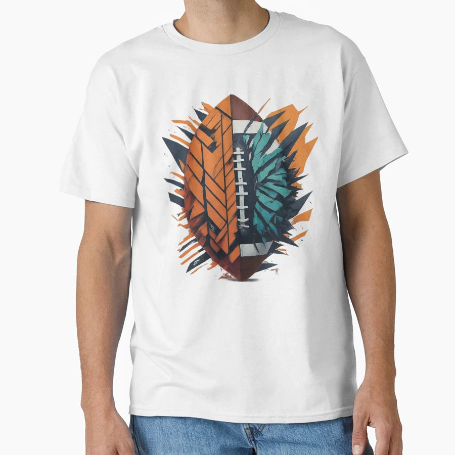 Football Love T-Shirt - Graphic Print Men Women - T-Shirt, Sweatshirt, Hoodie