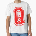 Big Red Letter Q T-Shirt - Novelty Apparel for Adults - T-Shirt, Sweatshirt, Hoodie