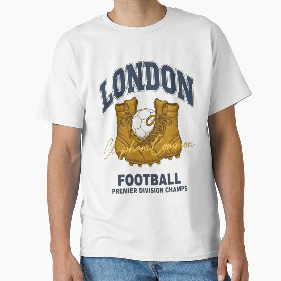 Football Logo T-Shirt - Minimalist Print Men Women - T-Shirt, Sweatshirt, Hoodie