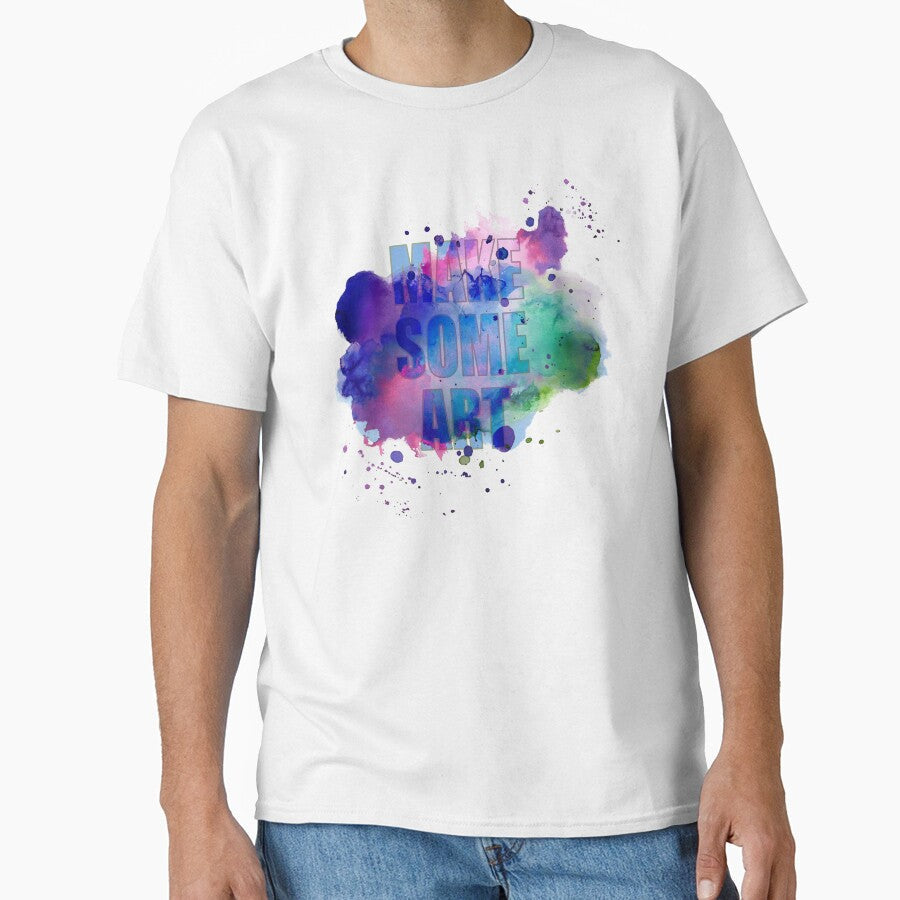 Make Some Art by Coffee - Adult & Kids T-Shirts, Sweatshirts & Hoodies apparel design preview 1