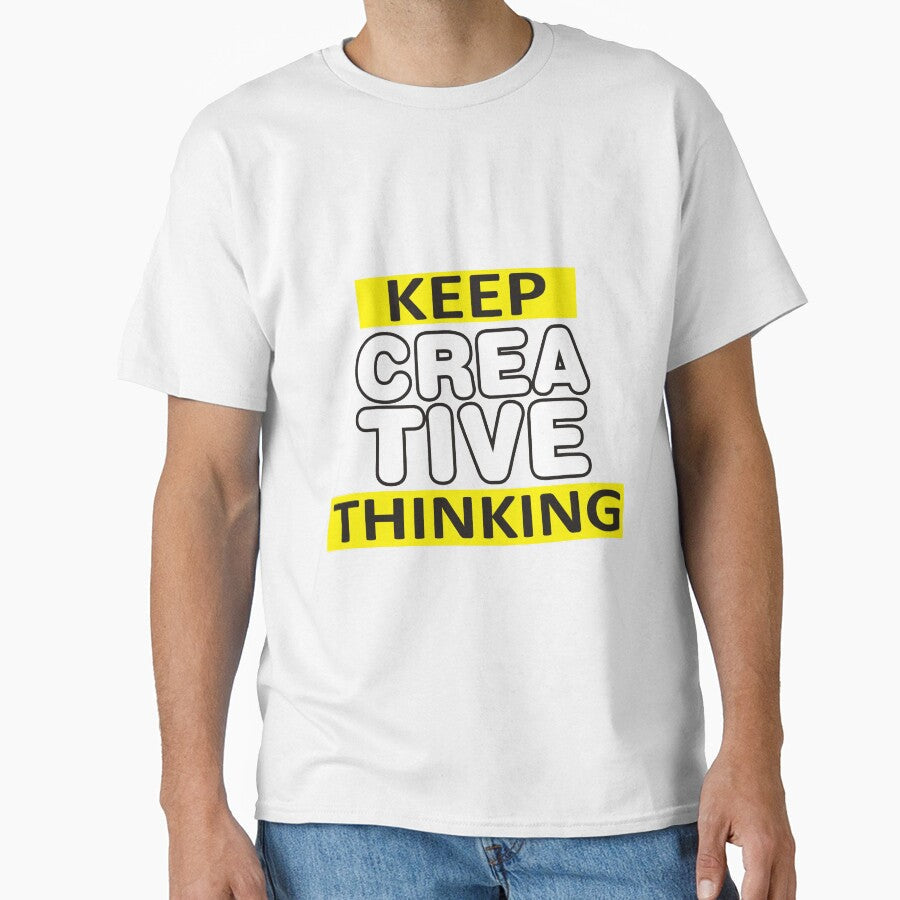 Keep Creative Thinking by Meharshop - Adult & Kids T-Shirts, Sweatshirts & Hoodies apparel design preview 1