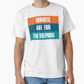 Sundays Are Dolphins Miami Football T-Shirt - Minimalist Print Men Women - T-Shirt, Sweatshirt, Hoodie