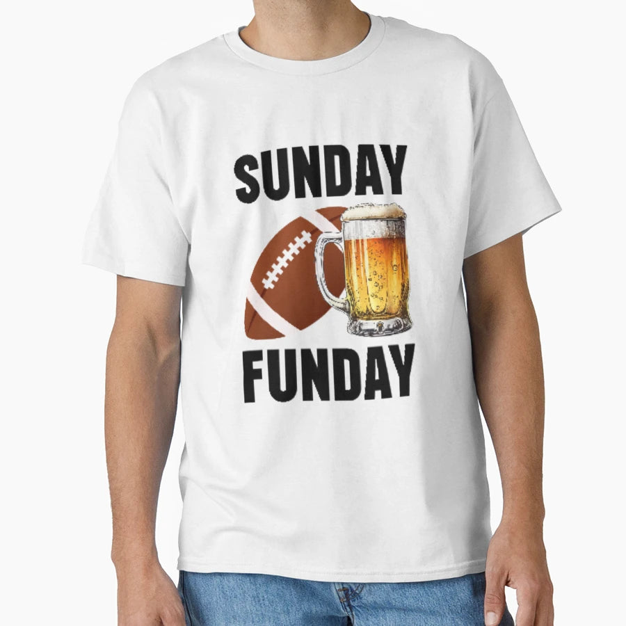 Sunday Funday T-Shirt - Casual Everyday Wear for Adults - T-Shirt, Sweatshirt, Hoodie