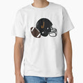 Monogram J Football Helmet T-Shirt - Fun Novelty Design Unisex - T-Shirt, Sweatshirt, Hoodie