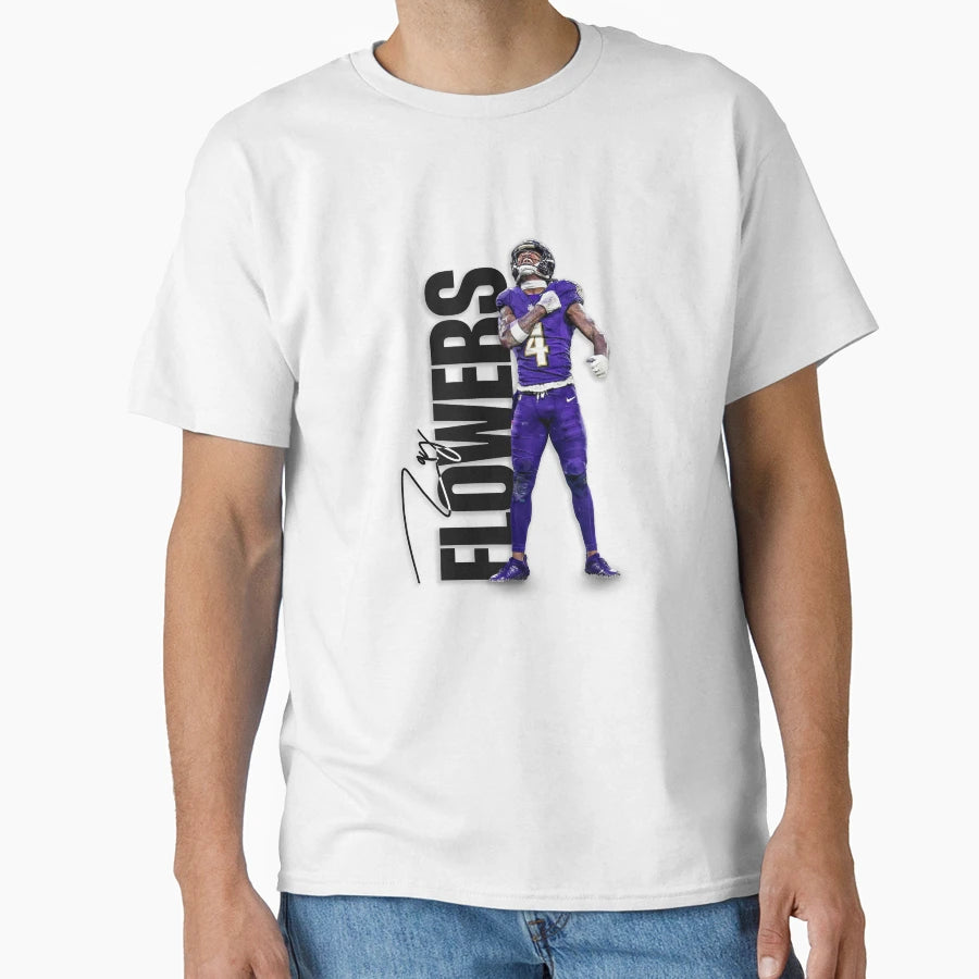 Zay Flowers T-Shirt - Trendy Graphic Men Women - T-Shirt, Sweatshirt, Hoodie