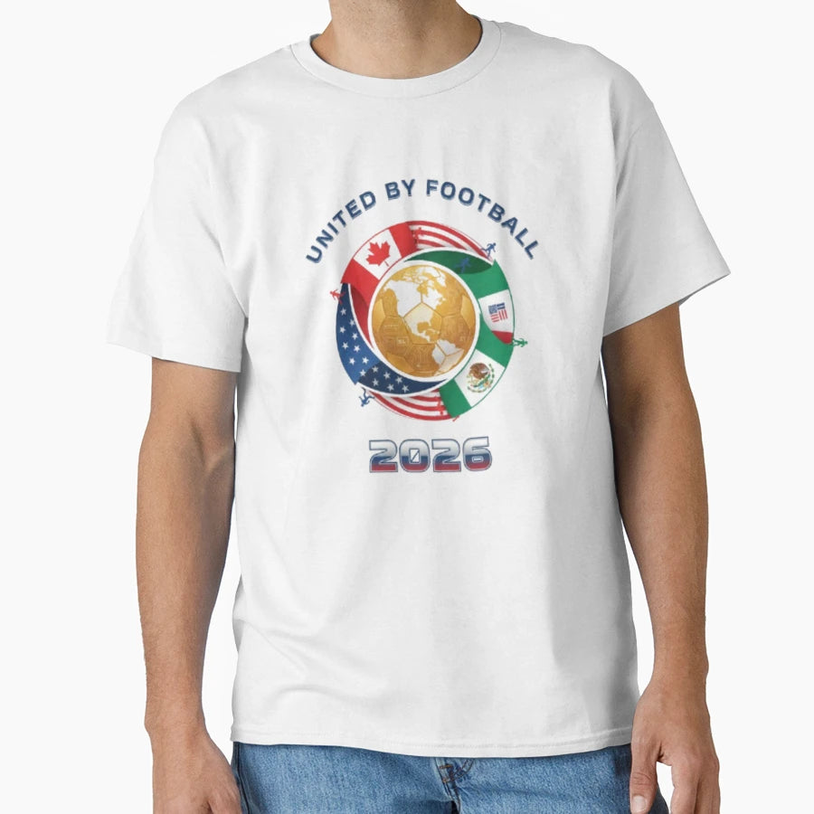 Connected Network Soccer Ball World T-Shirt - Custom Art Print Men Women - T-Shirt, Sweatshirt, Hoodie