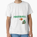Sundays We Watch Football Daddy Funny T-Shirt - Graphic Print Unisex - T-Shirt, Sweatshirt, Hoodie