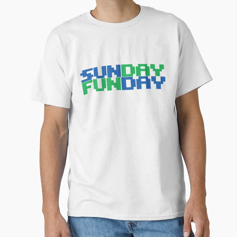Sunday Funday T-Shirt - Custom Art Print Unisex - T-Shirt, Sweatshirt, Hoodie