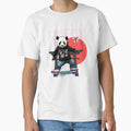 Punk Panda on Skate by Toy Fan TV - Adult & Kids T-Shirts, Sweatshirts & Hoodies apparel design preview 1
