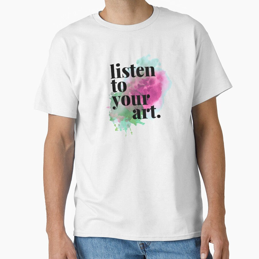 Listen To Your Heart by Art Coffee - Adult & Kids T-Shirts, Sweatshirts & Hoodies apparel design preview 1