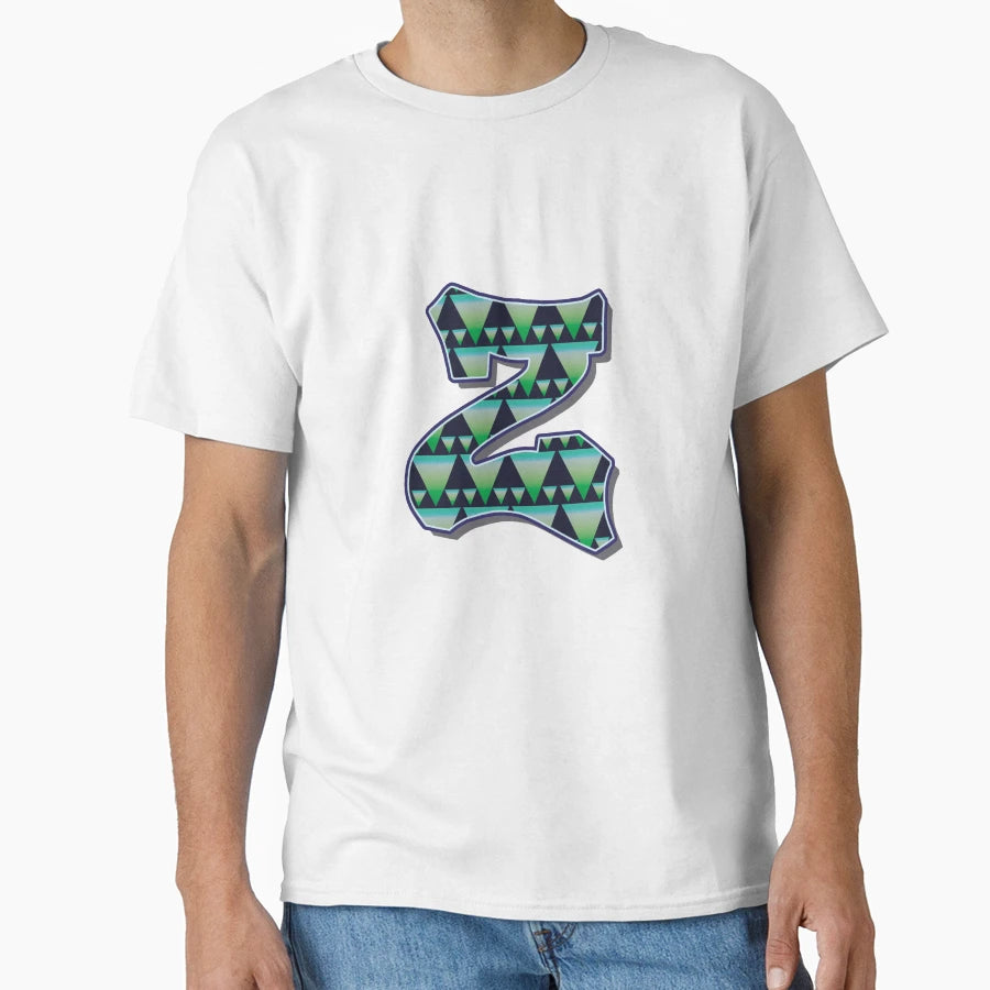 Letter Z Pattern T-Shirt - Streetwear Style Unisex - T-Shirt, Sweatshirt, Hoodie