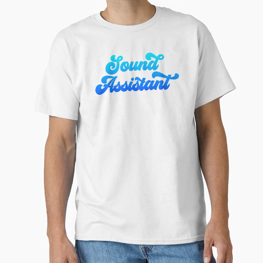 Groovy Sound Assistant Film Crew Member T-Shirt - Trendy Graphic Unisex - T-Shirt, Sweatshirt, Hoodie