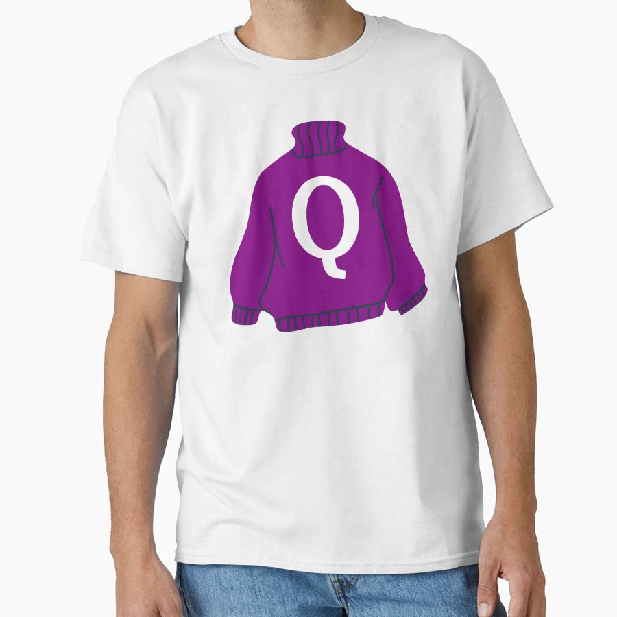 Letter T-Shirt - Trendy Graphic for Adults - T-Shirt, Sweatshirt, Hoodie