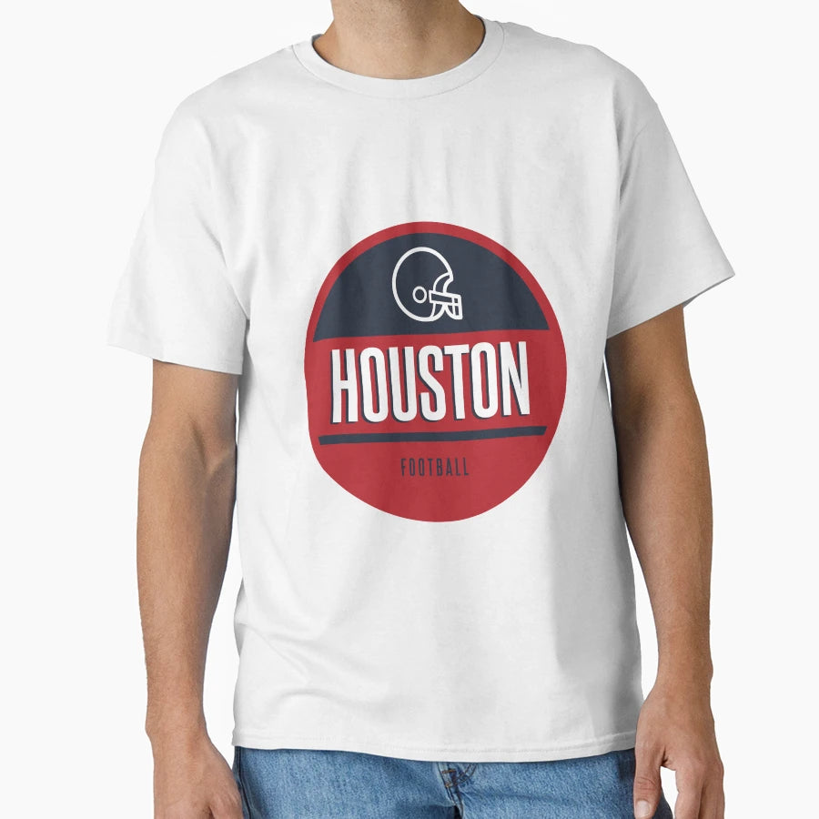 Houston Football T-Shirt - Novelty Apparel Unisex - T-Shirt, Sweatshirt, Hoodie
