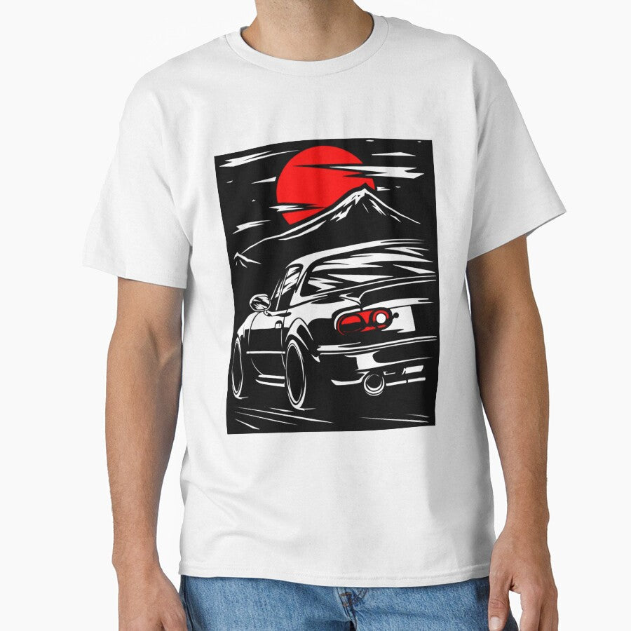 Mazda Mx5 Miata Slim Fit, T, Women Unisex Full Size, - Adult & Kids T-Shirts, Sweatshirts & Hoodies apparel design preview 1